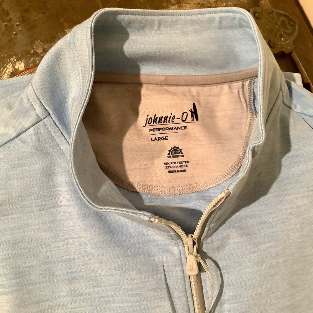 johnnie-O Light Blue Vest - Picture 6 of 6